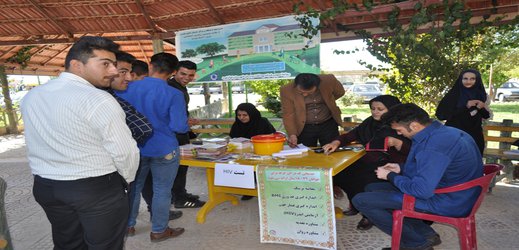 ایستگاه سنجش سلامت و مشاوره تغذیه در دانشگاه آزاد دهدشت برپا شد