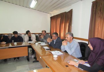 " دیدار با دانشجویان ترم پنجم پرستاری "