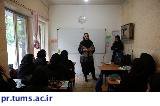 حضور کارشناسان  معاونت غذا و دارو در مدرسه دخترانه جامی در منطقه شش تهران به مناسبت هفته سلامت