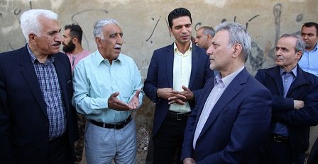 بازدید رئیس هیات ویژه بررسی سیلاب‌های کشور از مناطق سیل‌زده