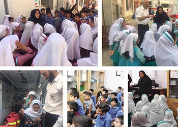 رییس سازمان اورژانس ۱۱۵ استان بوشهر خبر داد:
بازدید ۳۰۰ دانش‌آموز پیش‌دبستانی و دبستان از پایگاه‌های اورژانس، مرکز پیام و آمبولانس‌های‌۱۱۵ 