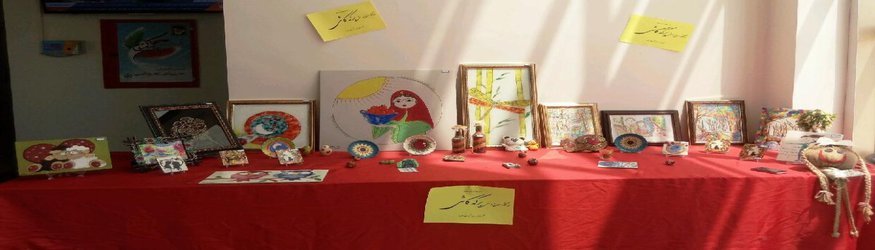 برپایی نمایشگاه هنرهای تجسمی برکه کاشی