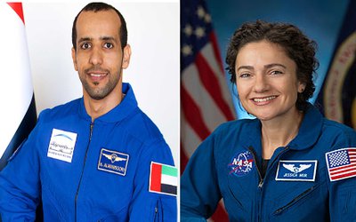 سفر مشترک فضانوردان اماراتی و اسرائیلی به ایستگاه فضایی