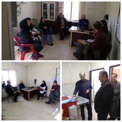 بازدید مدیر شبکه بهداشت ودرمان از مرکز خدمات جامع سلامت روستایی شوی