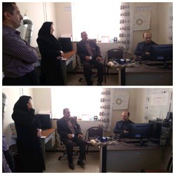 بازدید مدیر شبکه بهداشت ودرمان از خانه بهداشت روستایی شوی