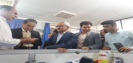 روایت تصویری بازدید سرپرست دانشگاه علوم پزشکی کهگیلویه و بویراحمد از بیمارستان شهید رجایی گچساران