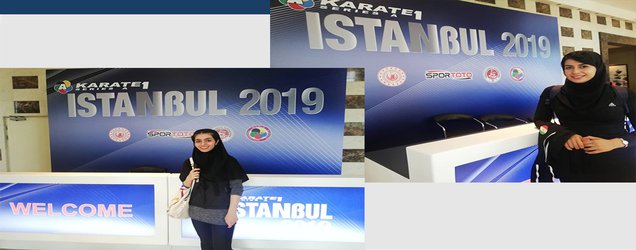حضور دو دانشجوی دختر دانشگاه کردستان در لیگ جهانی کاراته