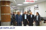 بازدید فرماندار، رئیس سازمان مدیریت برنامه و بودجه تهران و هیات همراه از مجتمع بیمارستانی امام خمینی (ره)