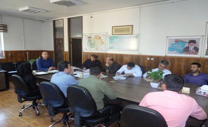 برگزاری کمیسیون مناقصات و مزایدات شبکه بهداشت و درمان شهرستان مریوان