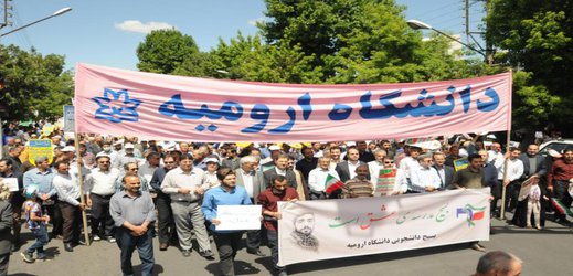 حضور دانشگاهیان در راهپیمایی روز قدس (گزارش تصویری + فیلم)