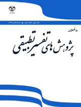 مقالات دوفصلنامه پژوهش های تفسیر تطبیقی، دوره ۴، شماره ۸ منتشر شد