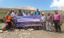کوهپیمایی گروه کوهنوردی دانشگاه مازندران از فیروزکوه به بندپی