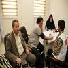 حضور جمعی از کارکنان دانشگاه لرستان در طرح کنترل فشار خون