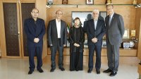 دیدار مسئولان ارشد آژانس سازمان ملل با رئیس دانشگاه اصفهان