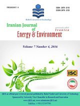 مقالات فصلنامه انرژی و محیط زیست ایران، دوره ۱۰، شماره ۱ منتشر شد