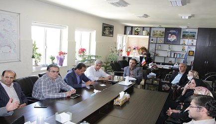 دیدار سرپرست دانشگاه با اعضای هیئت مدیره سازمان نظام پزشکی کردستان