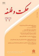 مقالات فصلنامه حکمت و فلسفه، دوره ۱۴، شماره ۵۵ منتشر شد