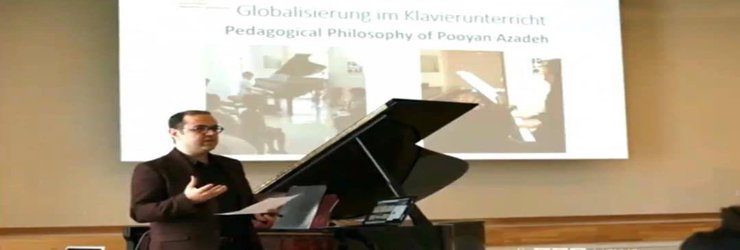 ارائه طرح سیستم نواختن پیانو با کوک ایرانى توسط دکتر پویان آزاده