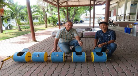 بازدید پژوهشگر بخش تحقیقات فنی و مهندسی مرکز گلستان از مرکز تحقیقات برنج در کشور تایلند