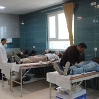 اهدای ۱۰ هزار سی سی خون توسط پرسنل بیمارستان حضرت ولیعصر(عج) فسا و همراهان بیماران