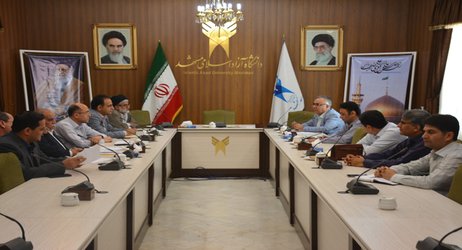 گزارش تصویری-برگزاری جلسه کارگروه آمار دانشگاه آزاد اسلامی مشهد