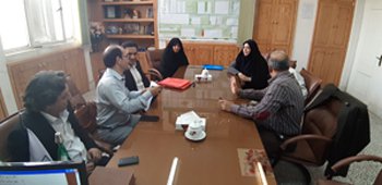بازدید تیم ارزیاب وزارت بهداشت از طرح کنترل فشار خون در شهرستان آران و بیدگل