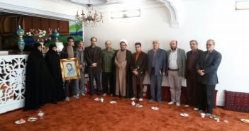 دیدار مسئولان دانشگاه و شهرستان با خانواده های شهیدان(ریوندی، استیری و معلمی) از شهدای منسوب به کارکنان دانشگاه به مناسبت روز گرامیداشت شهدا