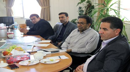 دیدار اعضای شورای اسلامی شهر پردیس با رئیس دانشگاه آزاد اسلامی واحد رودهن