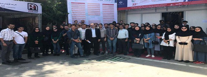 بازدید دانشجویان دانشگاه آزاد اسلامی قزوین از واحدهای صنعتی