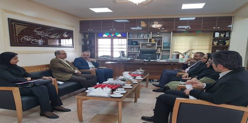 نشست مدیر کل بهزیستی استان هرمزگان با رئیس دانشگاه