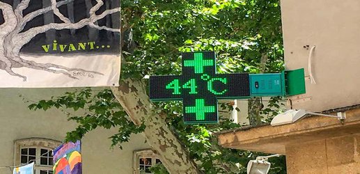 European heatwave: France hits highest recorded temperature of 45.1°C