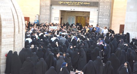 گزارش تصویری۳-مراسم تشییع و وداع با پیکر نورانی شهدای دفاع مقدس در جوار مزار شهدای گمنام دانشگاه آزاد اسلامی مشهد 