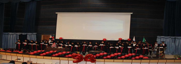 گزارش تصویری از برگزاری جشن دانش آموختگی دانشجویان علوم آزمایشگاهی و بهداشت