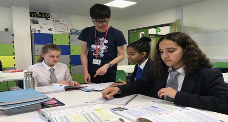 Imperial students inspire future mathematicians at local homework club