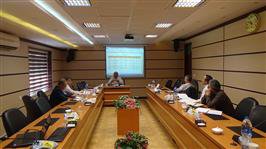 حضور گروه مشاورین و ارزش یابی سازمان تحقیقات، آموزش و ترویج کشاورزی در مرکز تحقیقات و آموزش کشاورزی و منابع طبیعی استان قزوین