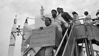 While NASA Was Landing on the Moon, Many African-Americans Sought Economic Justice Instead