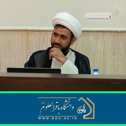 برگزاری جلسه دفاعیه رساله دکتری آقای حیدر همتی