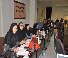 دوره آموزشی باروری سالم در مرکز بهداشت استان برگزار شد