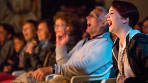 Laugh tracks boost humor ratings of corny ‘dad jokes’