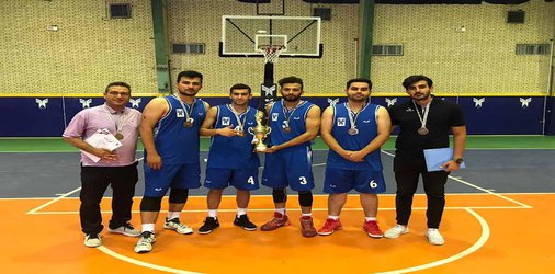 کسب عنوان سومی بسکتبالیست‌های پسر دانشگاه آزاد اسلامی قزوین در مسابقات کشوری