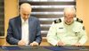 تفاهم‌نامه همکاری‌های مشترک دو جانبه بین پژوهشگاه فضایی ایران و پلیس مبارزه با مواد مخدر ناجا منعقد شد