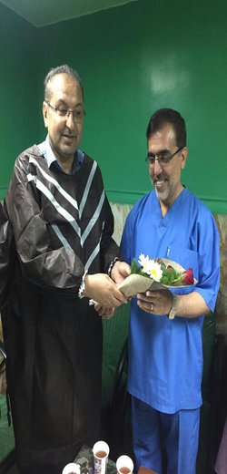 تقدیر از جنین شناسان مرکز درمان ناباروری شهرستان گراش