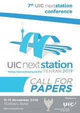 هفتمین کنفرانس بین المللی ایستگاه های آینده اتحادیه بین المللی راه آهن ها (UIC NextStation ۲۰۱۹) 