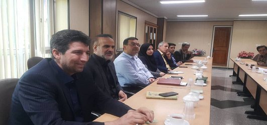 نشست مشترک دانشگاه علوم پزشکی ابن سینا با شرکت مخابرات همدان