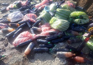 کشف و ضبط بیش از ۱۱ تن آبمیوه غیر مجاز در پاکدشت