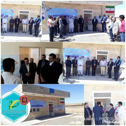 آیین افتتاح خانه بهداشت جدید روستای کاریز کهندل در   شهرستان صالح آباد برگزار شد .