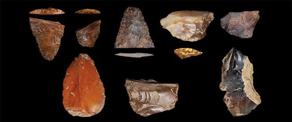 Ancient stone tools hint at settlers’ epic trek to North America