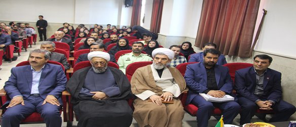 آیین تکریم و معارفه ریاست مرکز آموزش عالی فنی و مهندسی بوئین زهرا