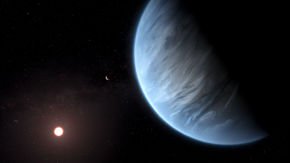 Hints of rain clouds found on small alien world