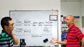 When Europeans do science in China